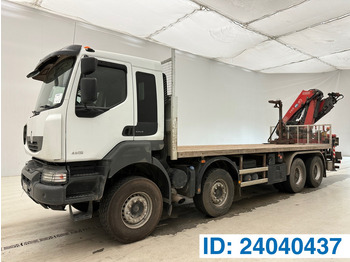 Valníkový/ Plošinový nákladný automobil RENAULT Kerax 460