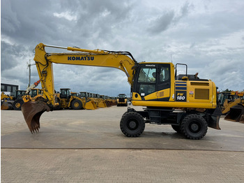 Kolesové rýpadlo KOMATSU PW180