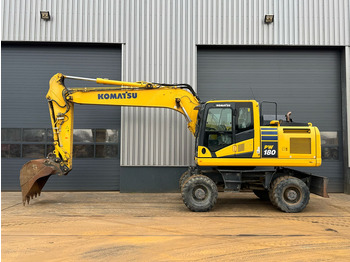 Kolesové rýpadlo KOMATSU PW180