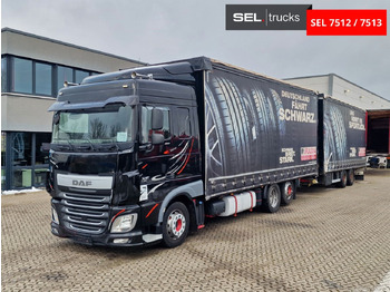 Plachtové nákladné vozidlo DAF XF 460