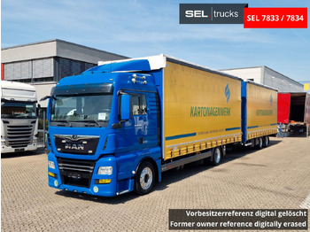 Plachtové nákladné vozidlo MAN TGX 18.500
