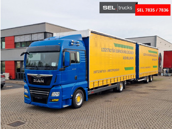 Plachtové nákladné vozidlo MAN TGX 18.500
