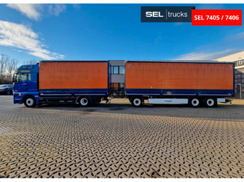 Plachtové nákladné vozidlo MAN TGX 18.580