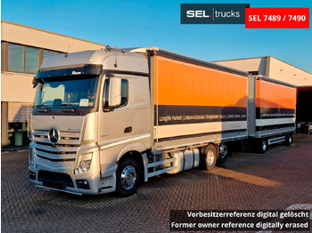 Plachtové nákladné vozidlo MERCEDES-BENZ Actros 2545