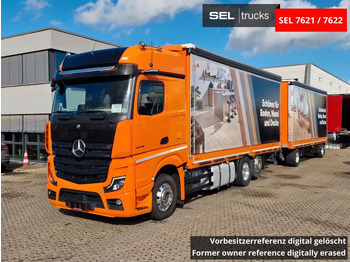 Plachtové nákladné vozidlo MERCEDES-BENZ Actros 2548
