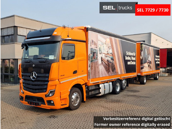 Plachtové nákladné vozidlo MERCEDES-BENZ Actros 2548