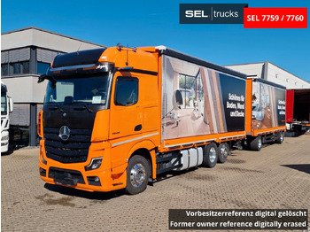 Plachtové nákladné vozidlo MERCEDES-BENZ Actros 2548