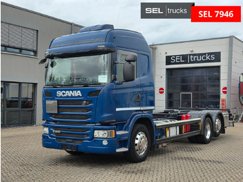 Kontejnérový podvozek/ Výměnná nástavba SCANIA G 410