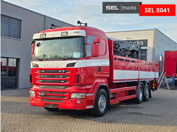 Auto s hydraulickou rukou SCANIA R 400