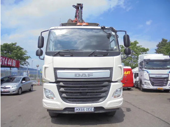 Sklápač, Auto s hydraulickou rukou DAF CF 370 8X4 + PALFINGER EPSILON: obrázok 2