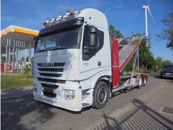 Nákladné vozidlo na prepravu automobilov IVECO Stralis 450