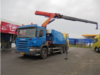 Auto na odvoz odpadu SCANIA P