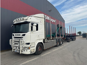 Nákladné vozidlo na prepravu dreva SCANIA R 730
