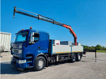 Valníkový/ Plošinový nákladný automobil RENAULT Premium