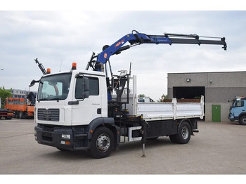 Sklápač, Auto s hydraulickou rukou MAN TGM 18.330: obrázok 3