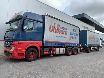 Plachtové nákladné vozidlo MERCEDES-BENZ Actros 2548