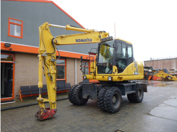 Kolesové rýpadlo KOMATSU PW140