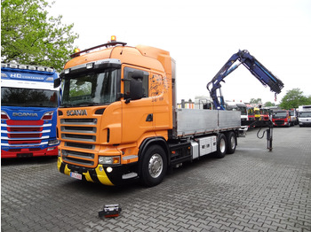 Valníkový/ Plošinový nákladný automobil SCANIA R 480