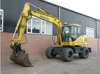 Kolesové rýpadlo KOMATSU PW140