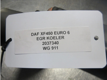 Motor a diely pre Nákladné auto DAF 2414484 // 2037340 EGR KOELER EURO 6: obrázok 5