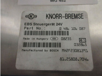 Elektrický systém pre Nákladné auto MAN TGS 81.25808-7046 EBS MODULE EURO 5: obrázok 2 Elektrický systém pre Nákladné auto MAN TGS 81.25808-7046 EBS MODULE EURO 5: obrázok 2