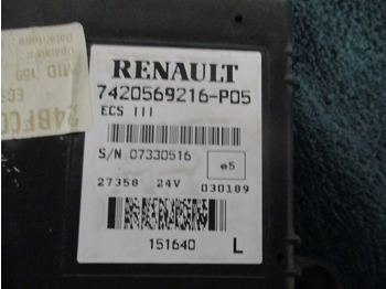 Elektrický systém pre Nákladné auto Renault PREMIUM 7420569216 ECS MODULE EURO 5: obrázok 2