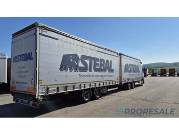 Plachtové nákladné vozidlo MERCEDES-BENZ Actros