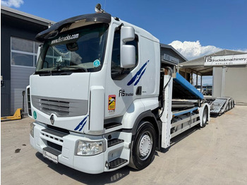 Nákladné vozidlo na prepravu automobilov RENAULT Premium 460