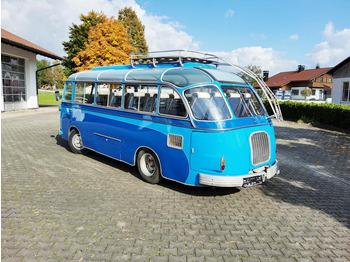 Minibus, Mikrobus Setra S 6 Henschel Motor, Lenkradschaltung, "H" Kennzeichen: obrázok 4