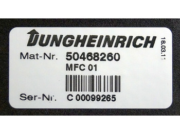 Riadiaca jednotka pre Manipulačná technika Jungheinrich 50468260 | MFC01 Brake sn C00099265 from ETV214 year 2011: obrázok 3