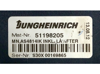 Riadiaca jednotka pre Manipulačná technika Jungheinrich 51159321 | Rij/hef regeling drive/lifting controller AS4814Ik Index: obrázok 5