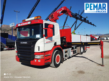 Auto s hydraulickou rukou SCANIA P 400