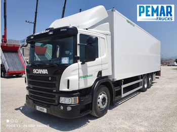 Skříňový nákladní auto SCANIA P 450