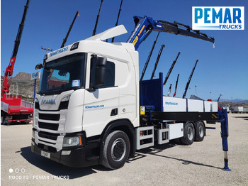Auto s hydraulickou rukou SCANIA R 520