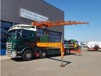 Valníkový/ Plošinový nákladný automobil SCANIA R 420