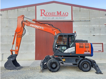 Kolesové rýpadlo HITACHI ZX140W-6