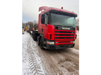 Nákladné vozidlo na prepravu automobilov SCANIA R124