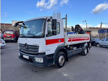 Sklápač, Auto s hydraulickou rukou Mercedes-Benz Atego 1224 Kipper - Kran: obrázok 3