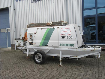 Stacionárne čerpadlo betónu