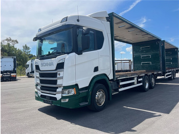 Plachtové nákladné vozidlo SCANIA R 500