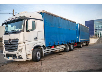 Plachtové nákladné vozidlo MERCEDES-BENZ Actros 2548