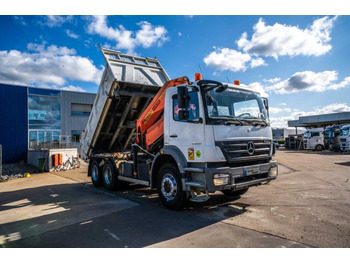 Sklápač, Auto s hydraulickou rukou Mercedes AXOR 2633+BIBENNE+PALFINGER 18T/m /3XHydr.: obrázok 2