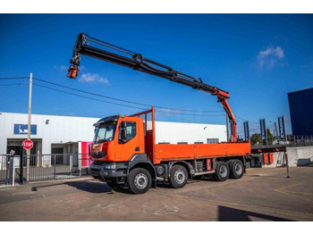 Valníkový/ Plošinový nákladný automobil RENAULT Kerax 380