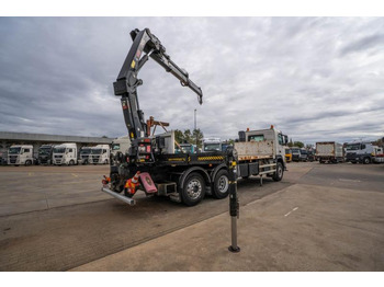 Valníkový/ Plošinový nákladný automobil, Auto s hydraulickou rukou Volvo FM 410 DXI -6X2+HIAB 24 T/m/2x: obrázok 4