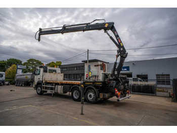 Valníkový/ Plošinový nákladný automobil, Auto s hydraulickou rukou Volvo FM 410 DXI -6X2+HIAB 24 T/m/2x: obrázok 5
