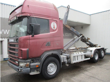 Hákový nosič kontajnerov SCANIA R124