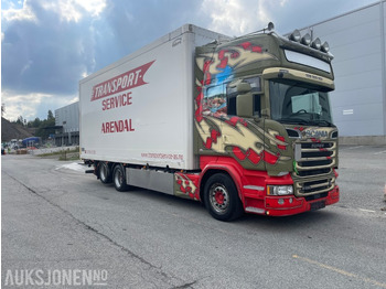 Skříňový nákladní auto SCANIA R 580