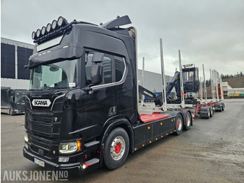 Nákladné vozidlo na prepravu dreva SCANIA R 730