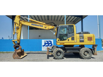 Kolesové rýpadlo KOMATSU PW180