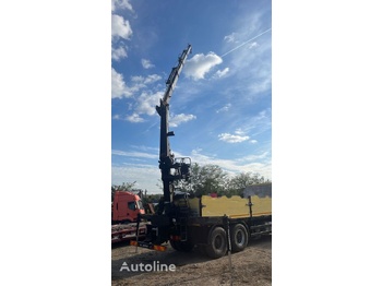 Valníkový/ Plošinový nákladný automobil, Auto s hydraulickou rukou Mercedes-Benz Actros MP1: obrázok 2